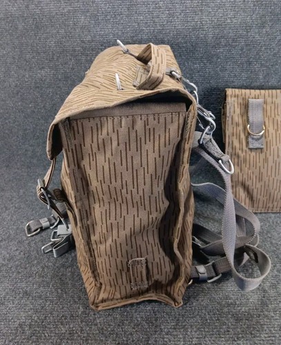 Vintage German-East Backpack Cold War Military Combat Rain Rucksack and Pouch - Picture 7 of 17