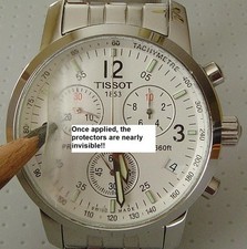 "The Original" Watch Lens/Display/Crystal/Screen Protector/Cover film. Set of 3