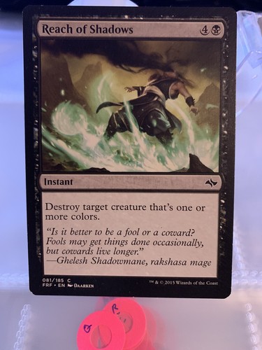 MTG Reach of Shadows Fate Reforged 081/185 Regular Common