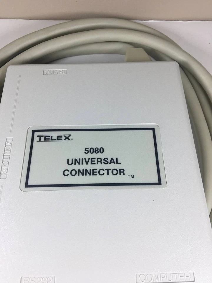 Universal Connector Computer- Rs232 TELEX 5080 15VDC USA - Image 2 of 4