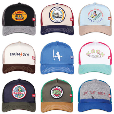 Coastal Trucker Cap HFT Kollektion 2021 Basecap Meshcap Kappe Surfen Bunt Costal