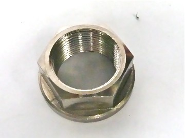 SUZUKI GSXR 1000 K1-L9 2001 - 2019 REAR AXLE FLANGED NUT TITANIUM