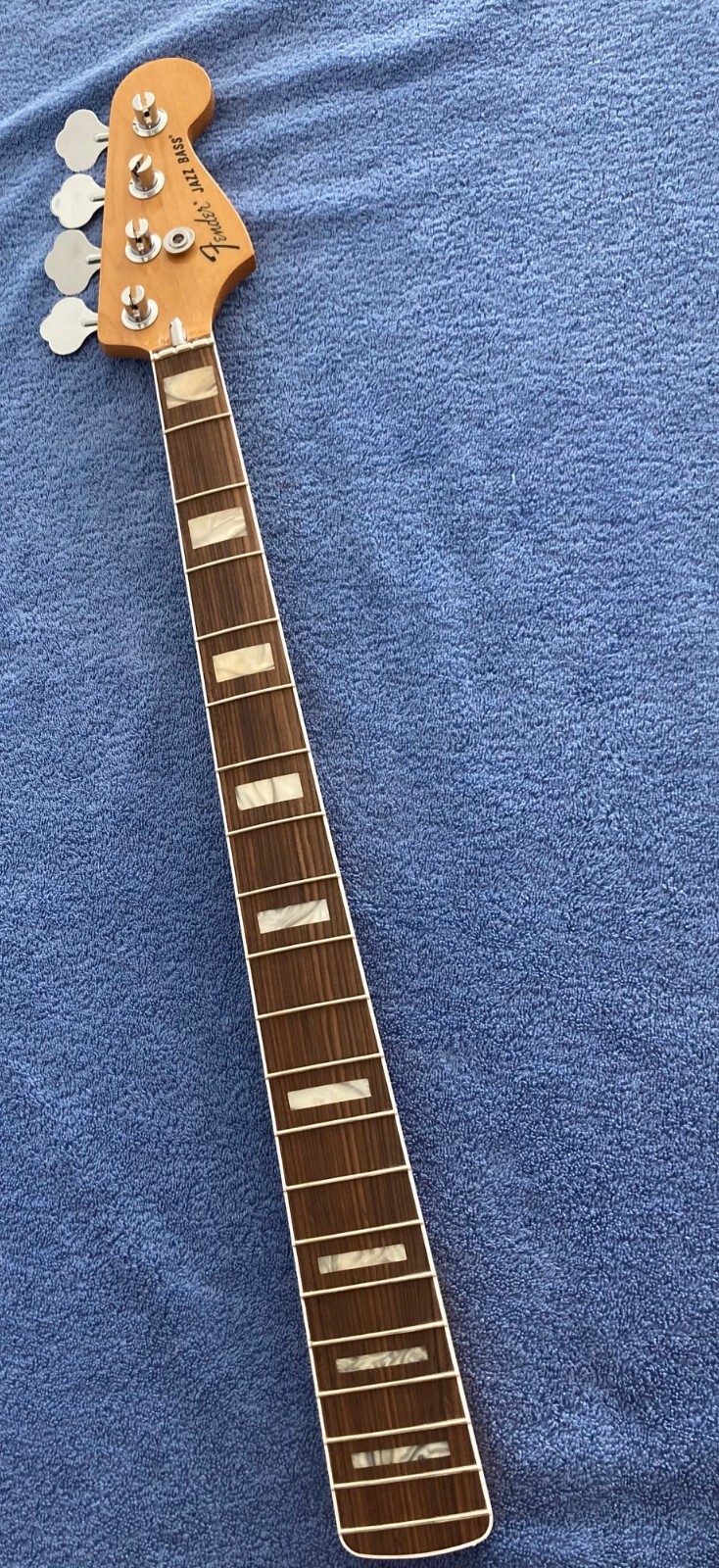 Manico Fender Squier Jazz Bass 6 Corde - Acero E Alloro Indiano - Originale