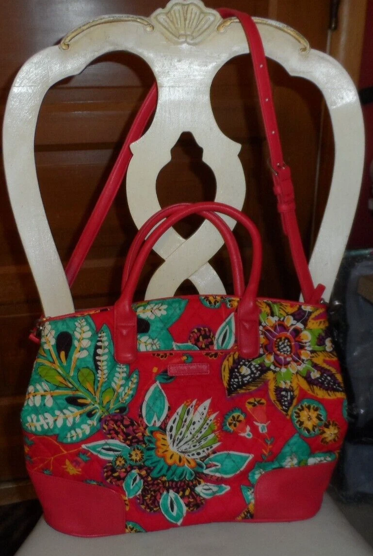 Vera bradley day off best sale satchel