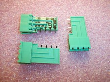 QTY (10) MSTBO2.5/4-GL-5.08 4 POSITION PLUGGABLE TERMINAL BLOCK HEADERS 1850453