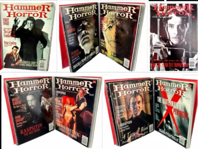 HAMMER HORROR #1/2/3/4/5/6/7/Special (1994) Complete Set 8 Horror Magazines UK