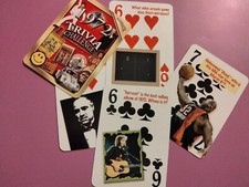 Flickback 1972 Trivia Challenge cards (you pick) Pack Fresh FREE SHIPPING