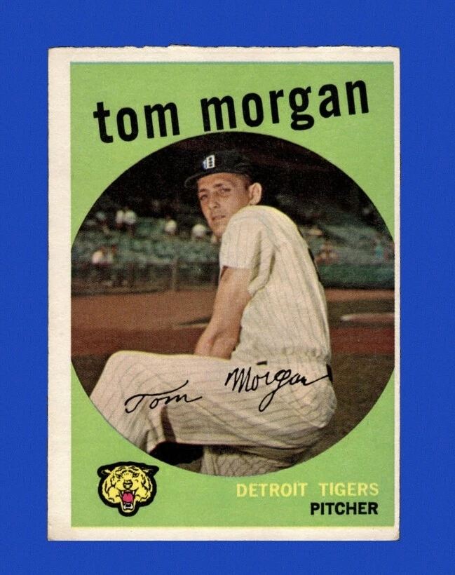 Tom Morgan trading card
