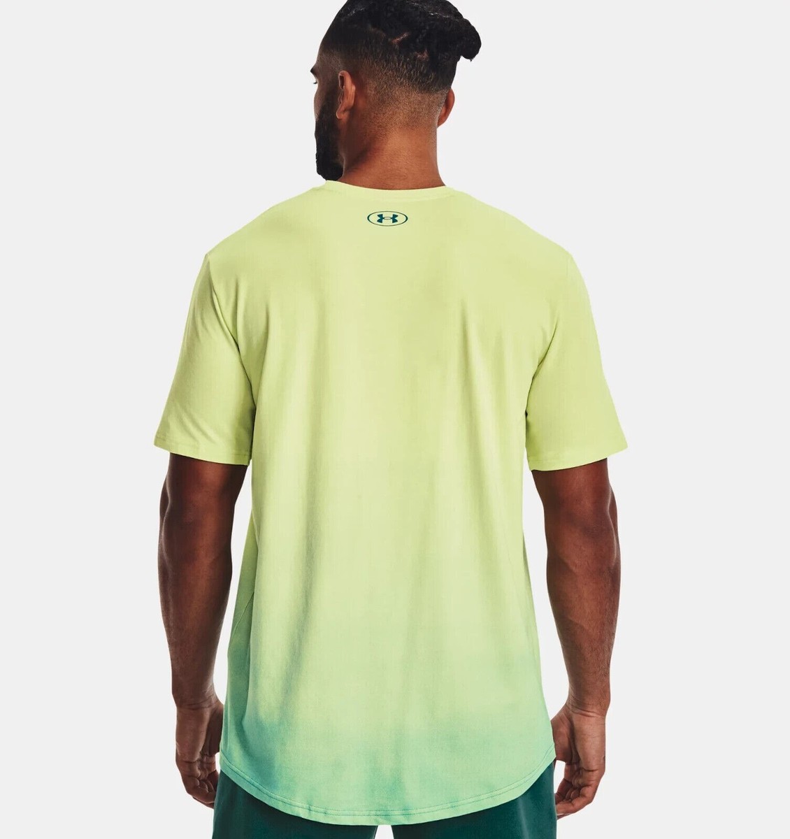 NWT $45 Under Armour Men's Project Rock Fade Short Sleeve T