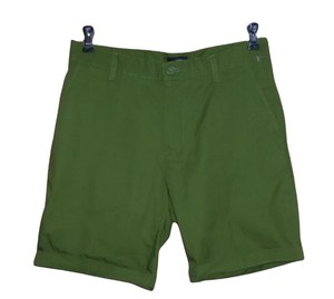 H\u0026M Green Cotton Walking Shorts - Size 