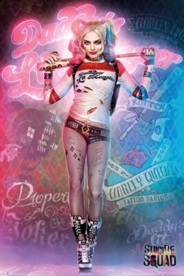 Suicide Squad - Movie Poster / Print (Harley Quinn - Baseball Bat