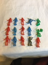 Lot Of 15 Assorted Army Men - Plastic Toys - Mixed Color
