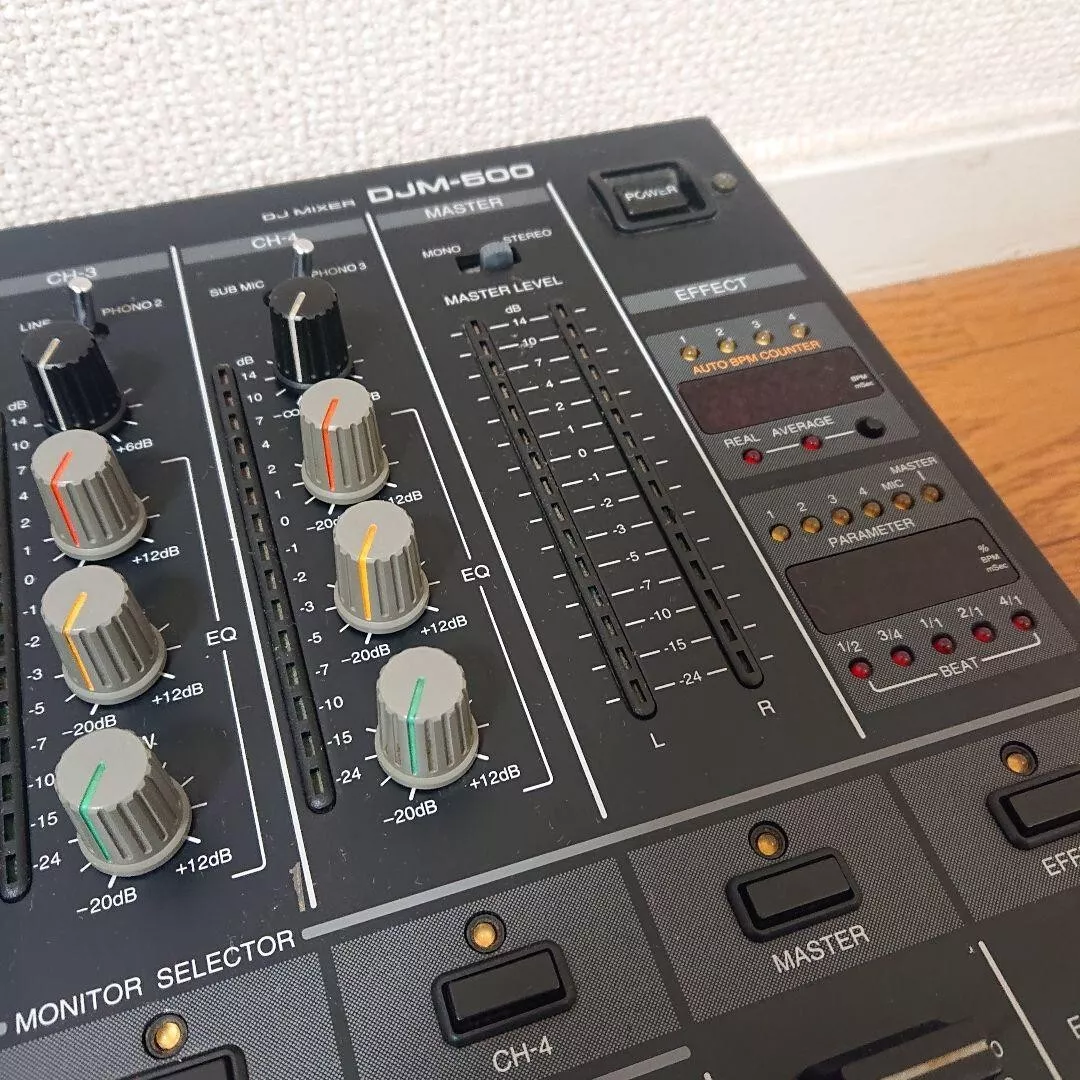 Pioneer DJM 500 DJ Mixer 5.9kg 4-channel Mixer