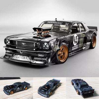 YM 1/64 Resin Model Car Ken Block's Ford Mustang 1965 Drift