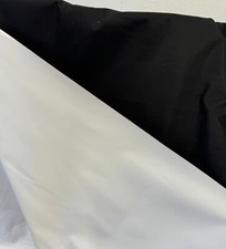 Blackout Drapery Fabric 3-pass Black color, Reversible, Sold by Yard 54" Wide