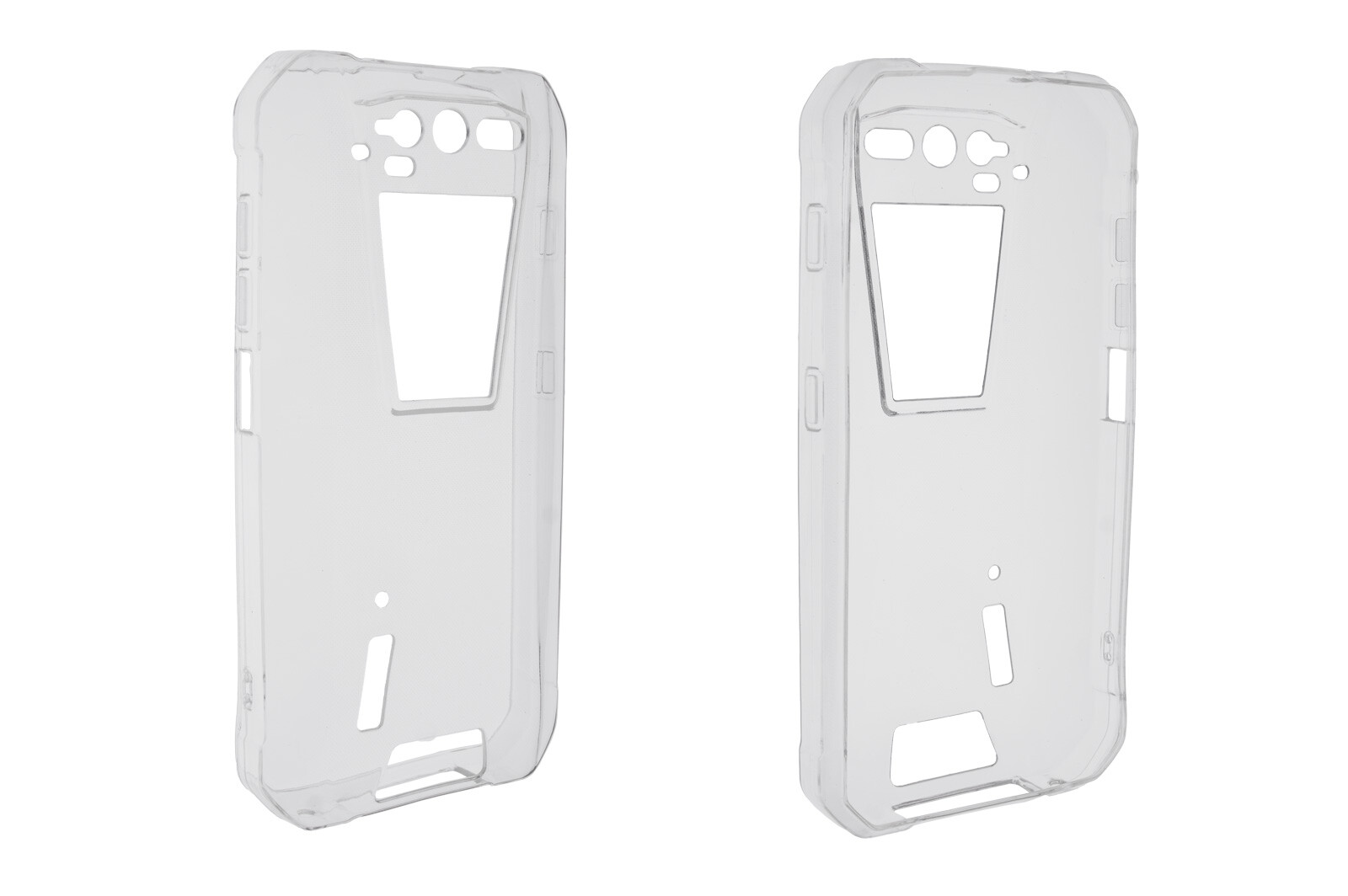 OAGELIM Hoesje Compatibel met Unihertz Jelly Pro Case Schokbestendige TPU Zachte Flexibele Beschermende Telefoonhoes met Krasvast en Militaire Graad Anti-Val (Doorzichtig
