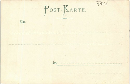 Postal CPA saludos de la Selva Negra ALEMANIA (935143) - Imagen 2 de 2