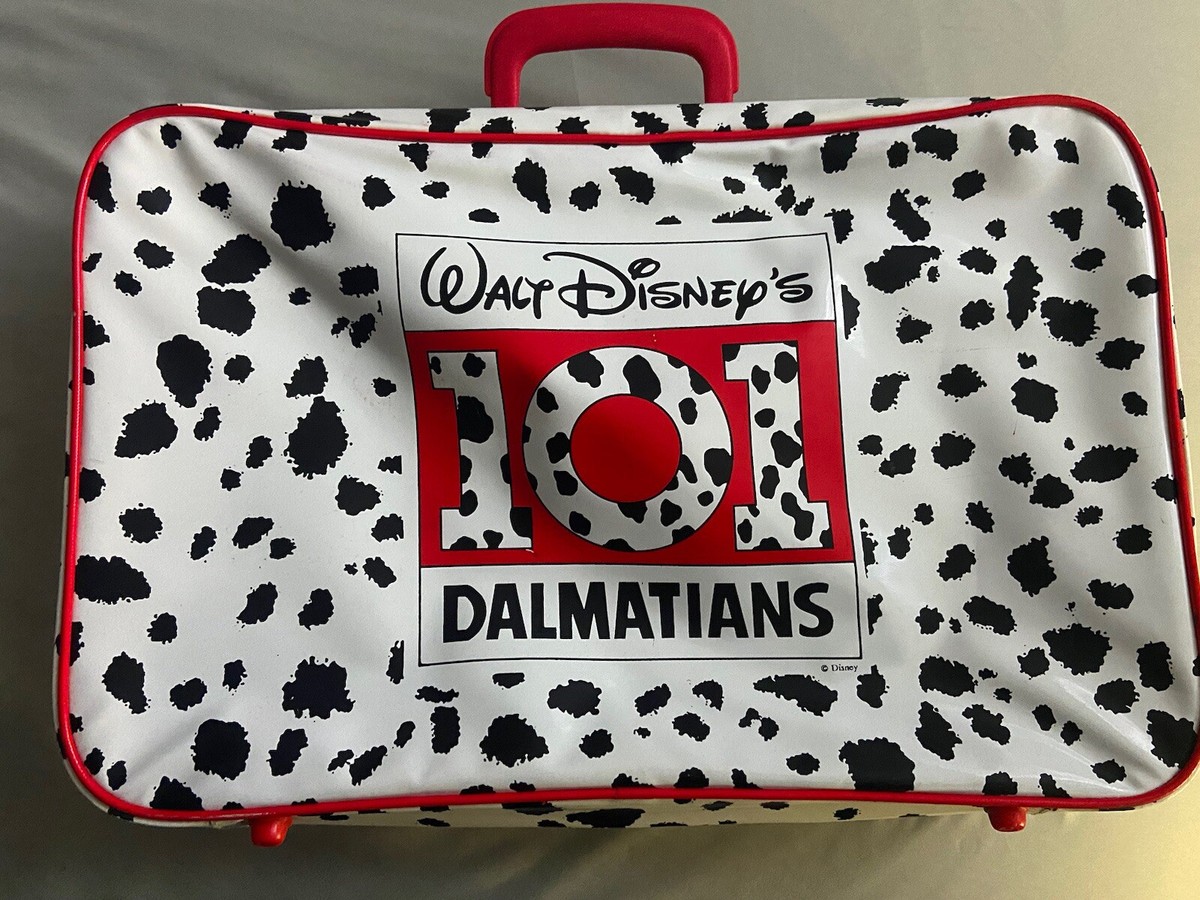 101 Dalmatians Suitcase Luggage. Around 18.5”x12.5”. Used. Normal