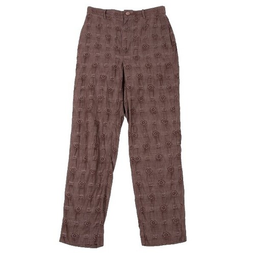 Forty Five RPM 45R 45rpm Okome Chino Pants Off White Zipper FlyOS