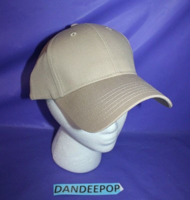 plain tan baseball cap