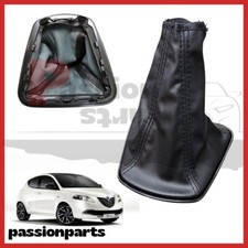 CUFFIA CAMBIO LANCIA YPSILON Y DAL 2011 IN POI IN ECOPELLE CON CORNICE E GHIERA