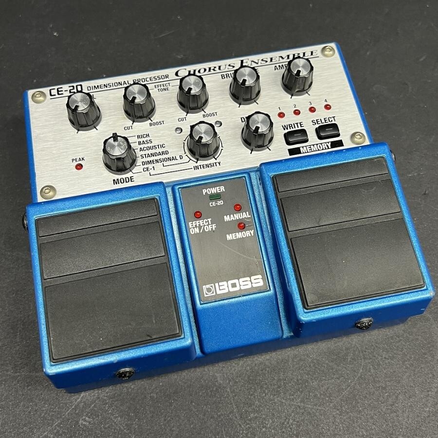 ギター BOSS CHORUS ENSEMBLE CE-20 Boss CE-20 Chorus Ensemble Twin Effects Pedal | zZounds