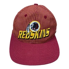 Vtg Washington Redskins Football Team Hat NFL Pro Line Logo Athletic Adj Red Cap