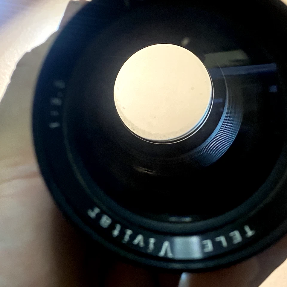 Lente teleobjetivo vintage Tele Vivitar f = 200 mm 1:3,5 76566 Foto 3 de 4