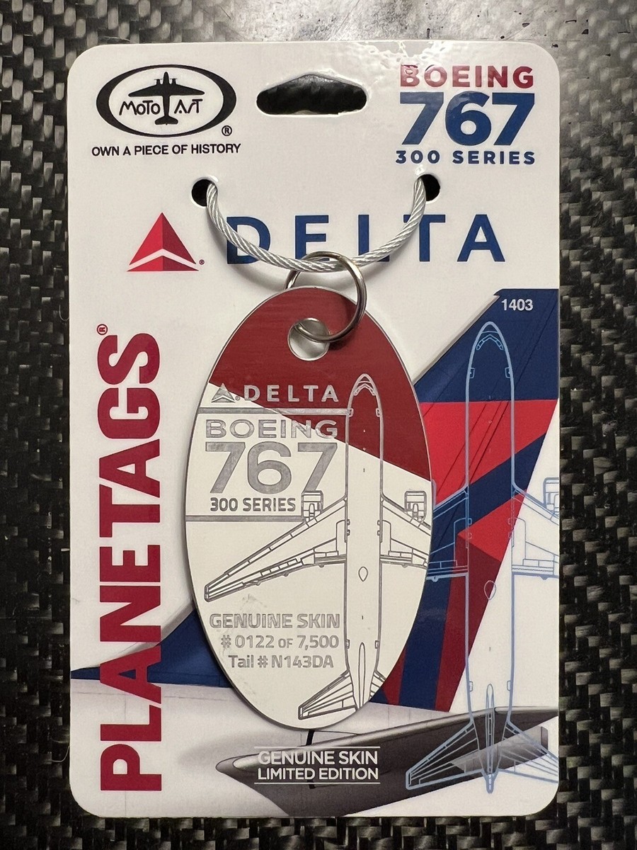 エアドゥ Boeing 767-300 planetags Custom Boeing 767 Air Do®- JA98AD PlaneTags – MotoArt PlaneTags