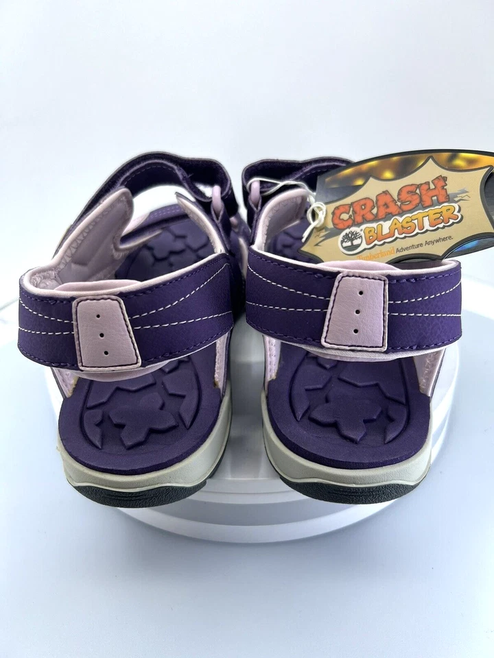 Timberland Mad River Juniors Talla 6 Púrpura Informal Zapatos Correa Sandalias 3882R Foto 4 de 4