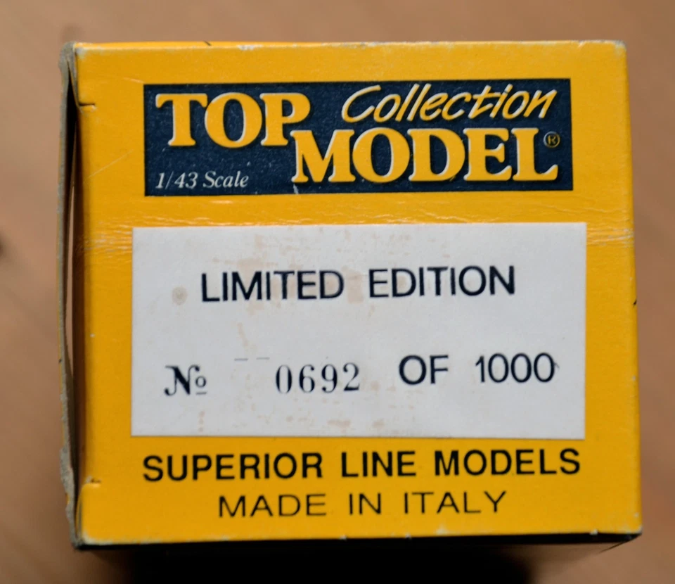 FERRARI 365 GTB/4 DAYTONA TOP MODEL COLLECTION LIMITED EDITION 1:43 - Immagine 3 di 4