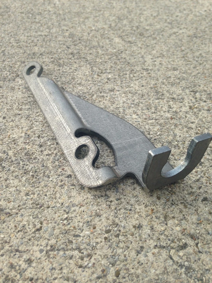 78 - 84 Monte Carlo El Camino TH-350 Auto Floor Shift Cable Transmission Bracket - Image 2 of 2