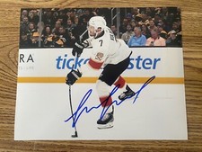 Dmitry Kulikov Autographed 8x10 Photo Florida Panthers
