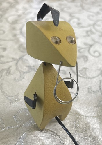 Midcentury 1959 ZOO LINE Japan Sm Yellow Wooden Balancing Goof Bird Bojesen Era - Picture 4 of 10