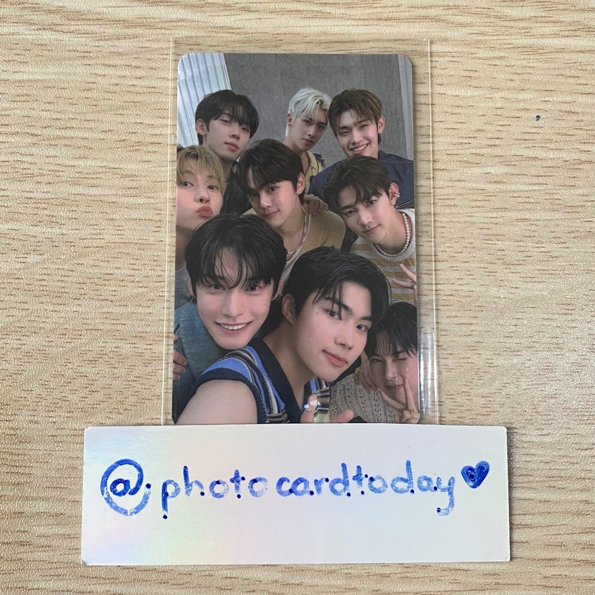 ZB1 ZEROBASEONE x CLEAN PERFUME PHOTOCARD OFFICIAL HAOMATTHEW