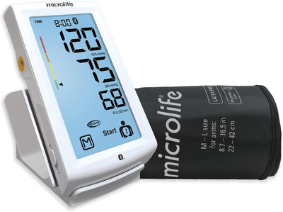 Series 800 Smart Upper Arm Blood Pressure Monitor for 2 Users, Wide Range Cuff F