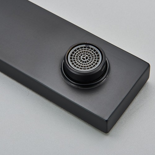Matte Black Freestanding Floor mount Tub Filler Bathtub Faucet with Hand Shower - 第 11/13 張圖片