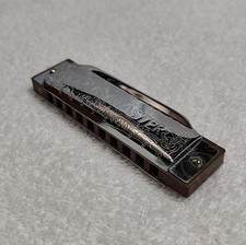 Suzuki Folk Master Harmonica Key of D Made in China Good Condition