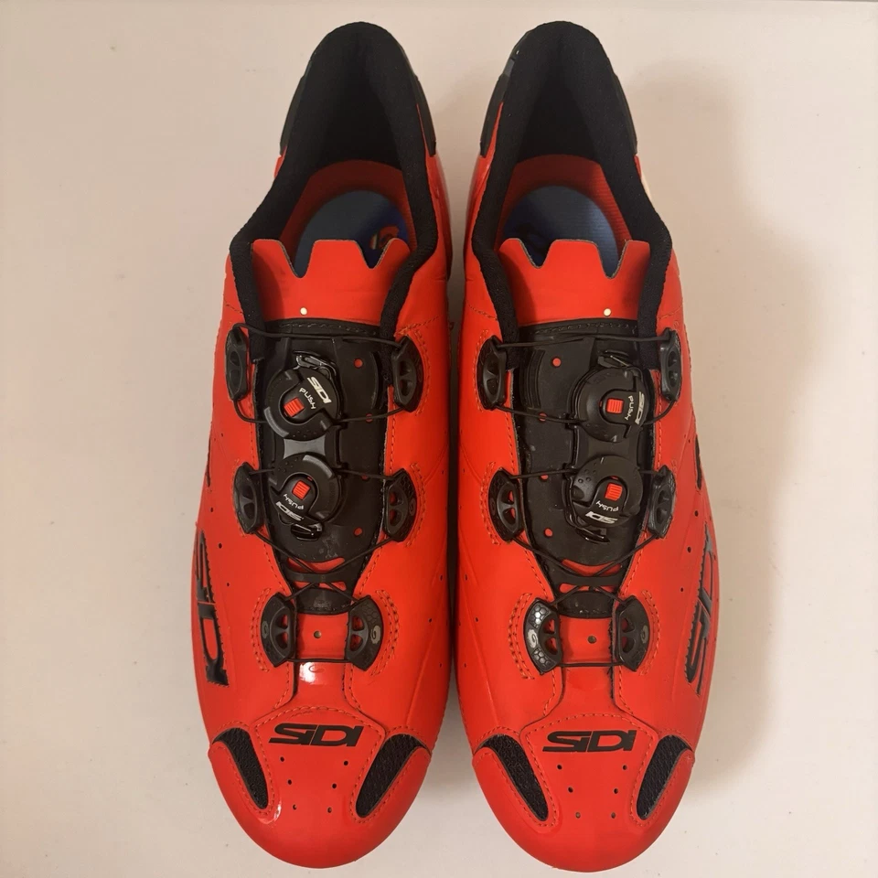 Sidi Limited Edition Sidi Scarpe Shot Matte Black/Red 45 (10.5) - Image 4 of 4