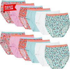 Toddler Girls' Tag-Free Cotton Underwear