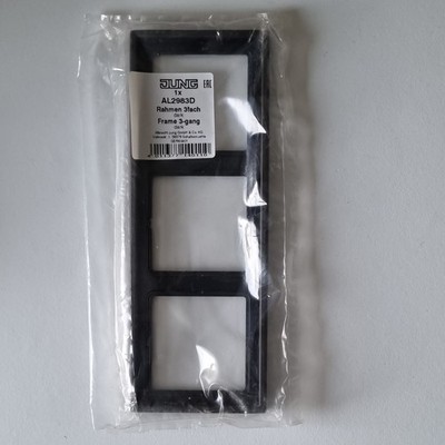 JUNG AL2983D Rahmen 3-fach dark   Originalverpackt