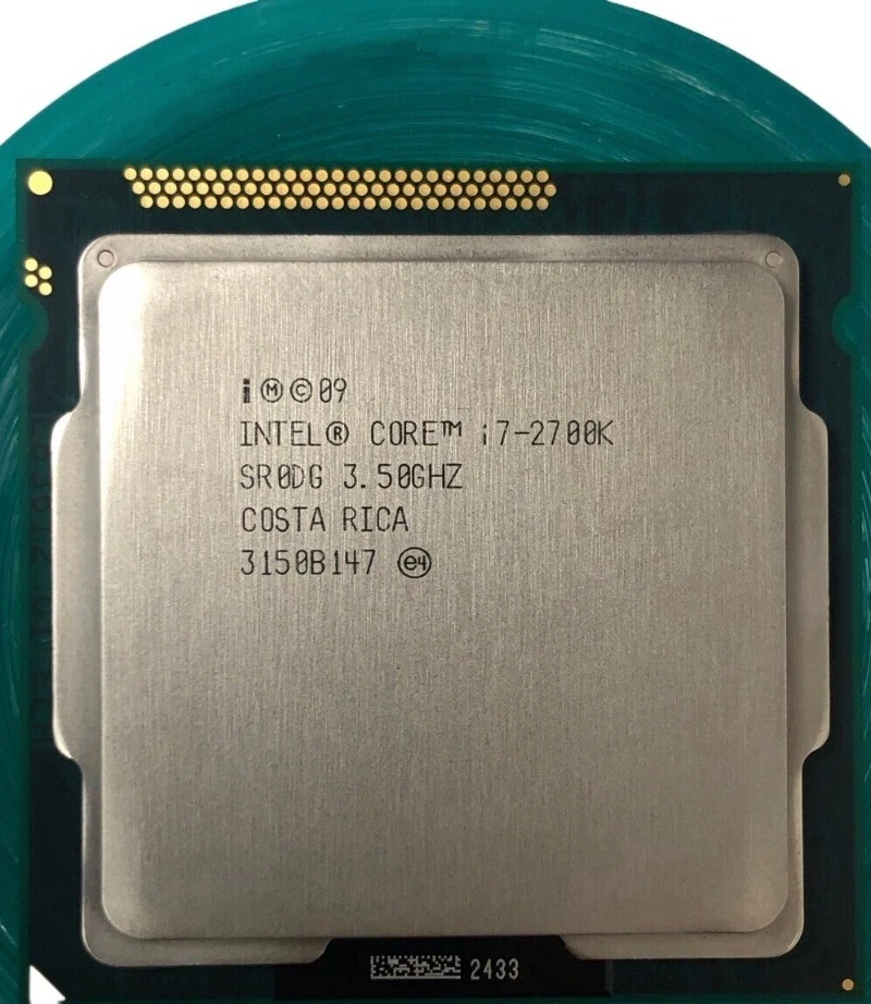 Intel Core i7-2700K Desktop Processor SR0DG LGA1155 unlock Good Work - Image 2 of 4