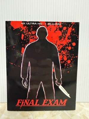 Final Exam (1981) 4K UHD Blu-ray Dark Force w/Slipcover 2023 Slasher