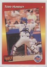 1992 Donruss Triple Play Todd Hundley #104 0w7