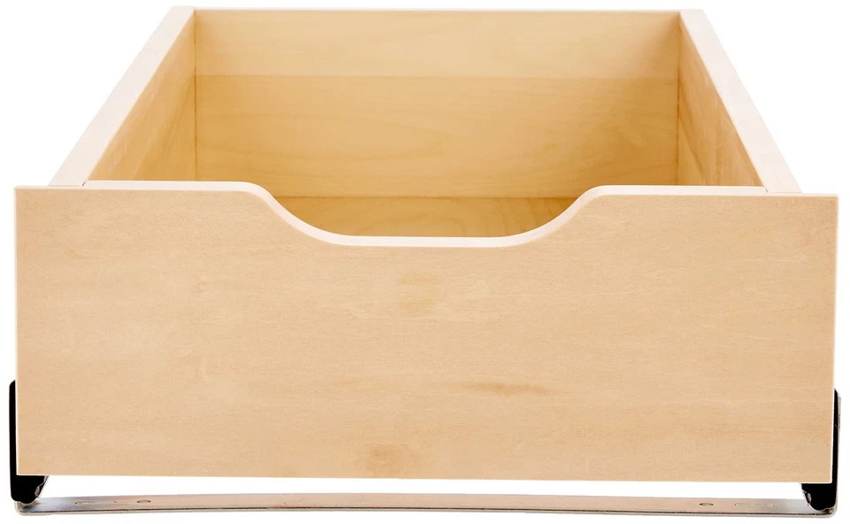 RS-WMUB-11-WD 5 pulgadas H x 12 pulgadas. W 22 in. Cajón de madera D cierre suave extraíble... Foto 2 de 4