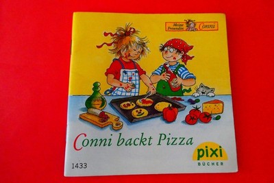 Pixi 1433 *CONNI backt Pizza* Mini Bilder Buch, Kita 3,4,5,6 J Auswahl 1 v. 11