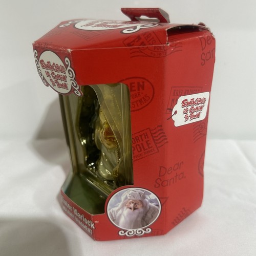 VTG SANTA CLAUS IS COMING TO TOWN WINTER WARLOCK Christmas Ornament 1998 ENESCO - Picture 4 of 7