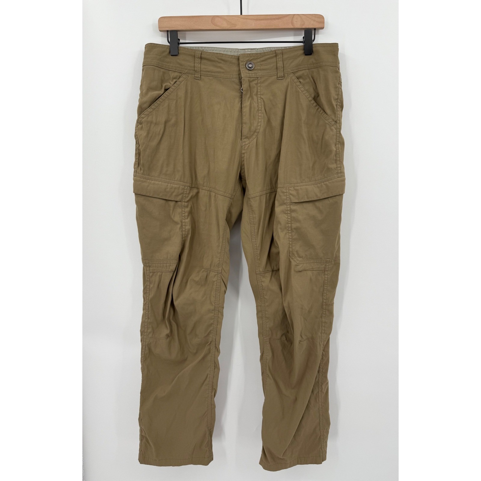 Kuhl Mens 33x30 Convertible Cargo Hiking Pants Khaki-image