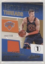 2018 Panini Absolute Memorabilia Established Threads /199 Kristaps Porzingis il5