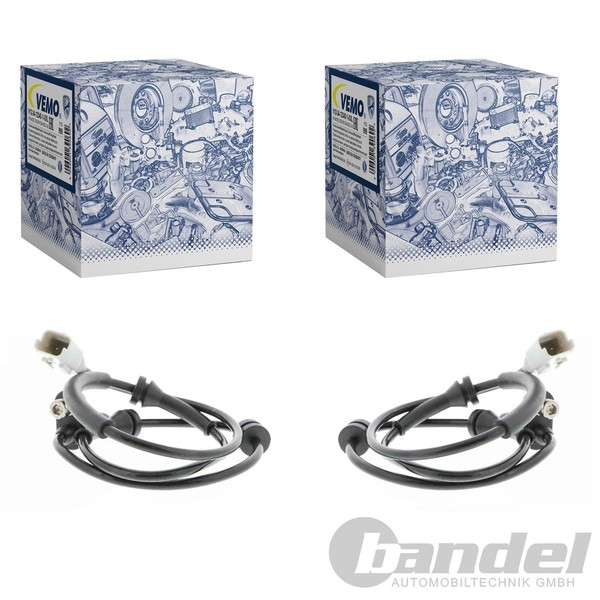 2X Vemo ABS-SENSOR Raddrehzahl Vorne Passend FüR CitroËN Jumpy Fiat Scudo Peugeo-image
